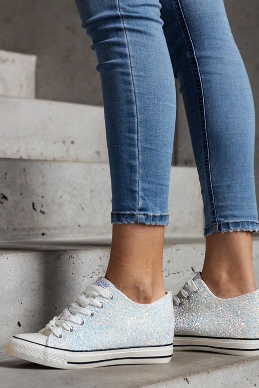 Sneakers alte lucide verdi Jadwa