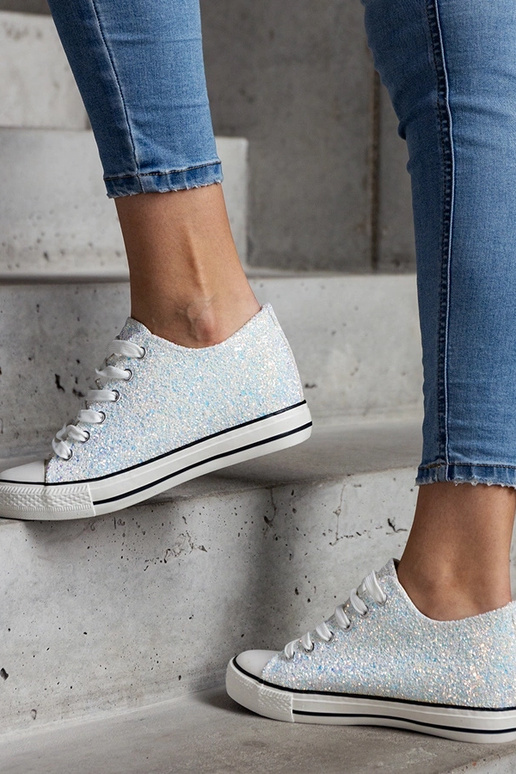 Sneakers alte lucide verdi Jadwa