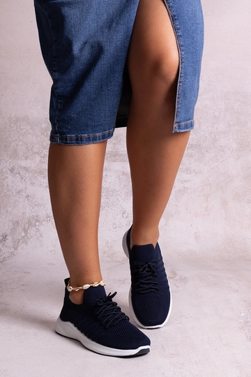 Sneakers sportive Muaza blu navy 2
