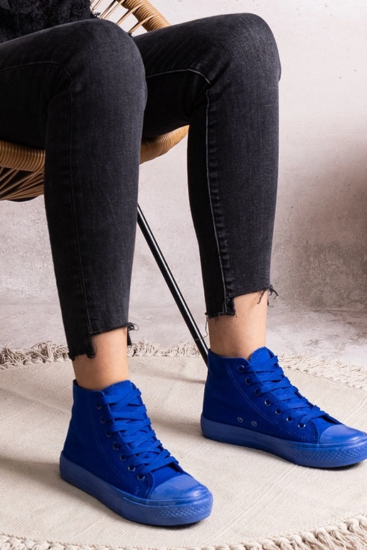 Sneakers alte blu Rafife