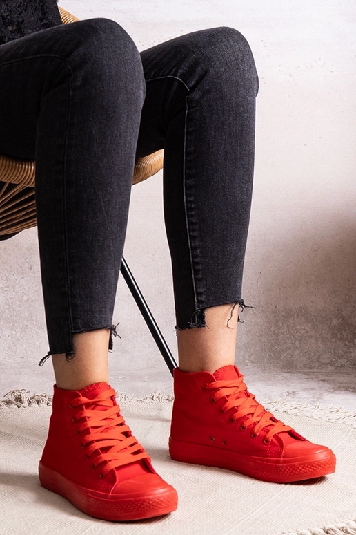 Sneakers alte rosse Rafife