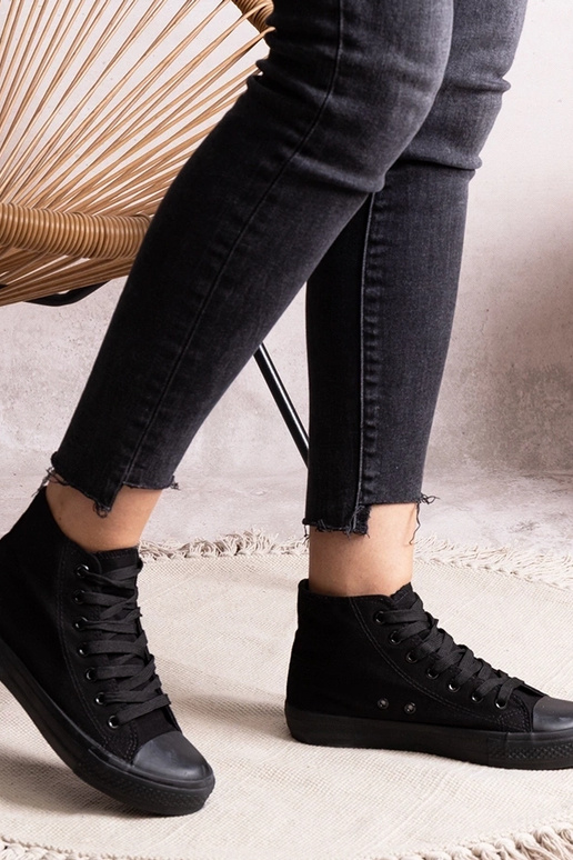 Sneakers alte nere Rafife