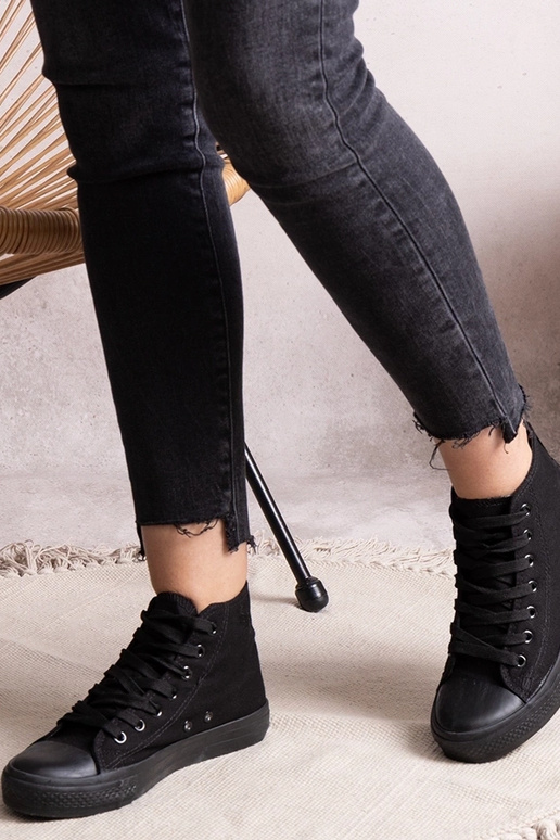 Sneakers alte nere Rafife