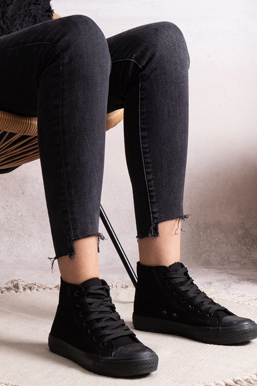 Sneakers alte nere Rafife