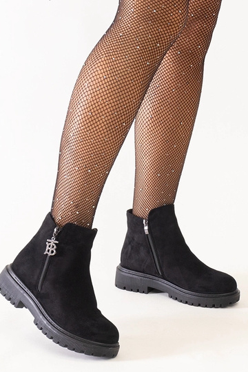 Stivaletti neri con... 2