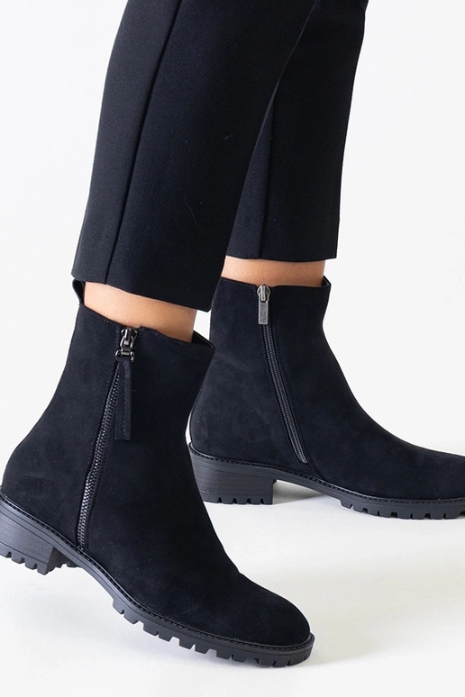 Stivali alti con platform in...