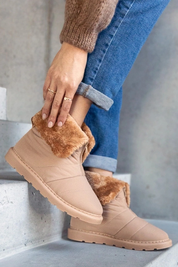 Stivali da neve beige...