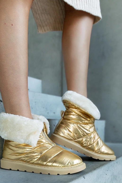 Stivali da neve isolati Edidda Gold...
