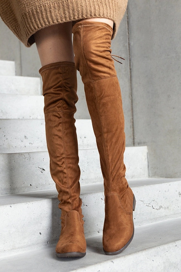 Stivali marroni in...