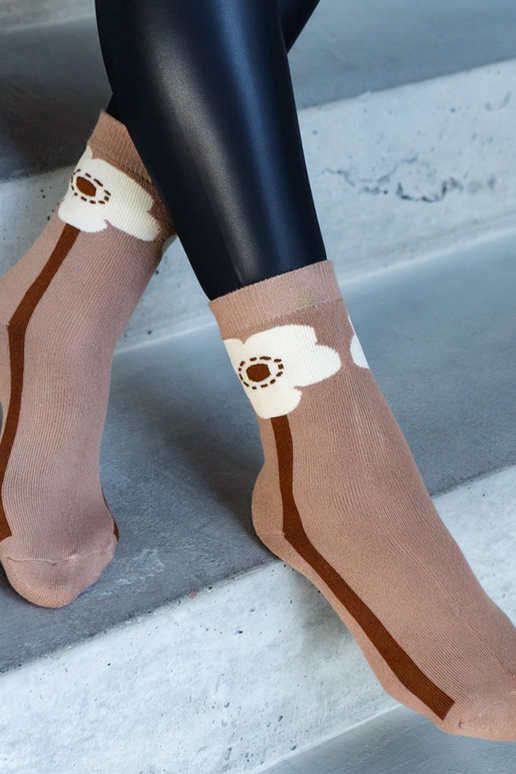 Calzini caldi marroni Sella