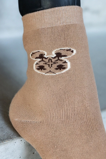 Calzini caldi beige Sella