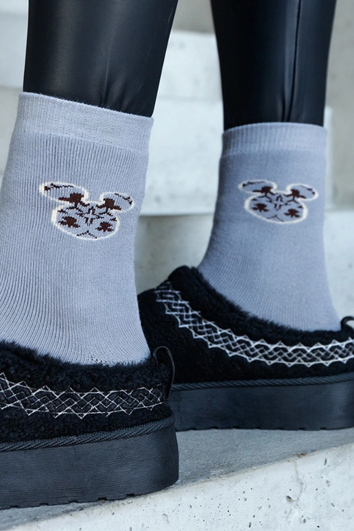 Calzini caldi grigi Sella