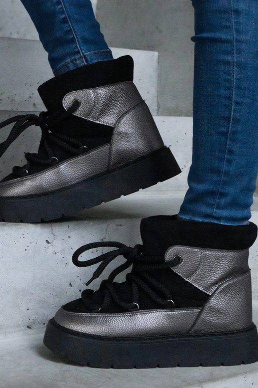 Stivali da neve con plateau foderati...