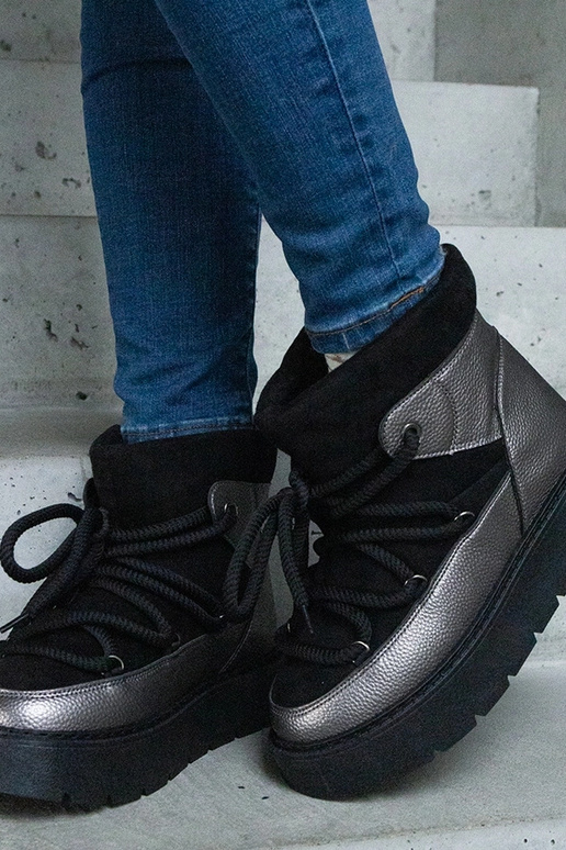 Stivali da neve con plateau foderati...