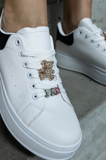 Sneakers bianche con...