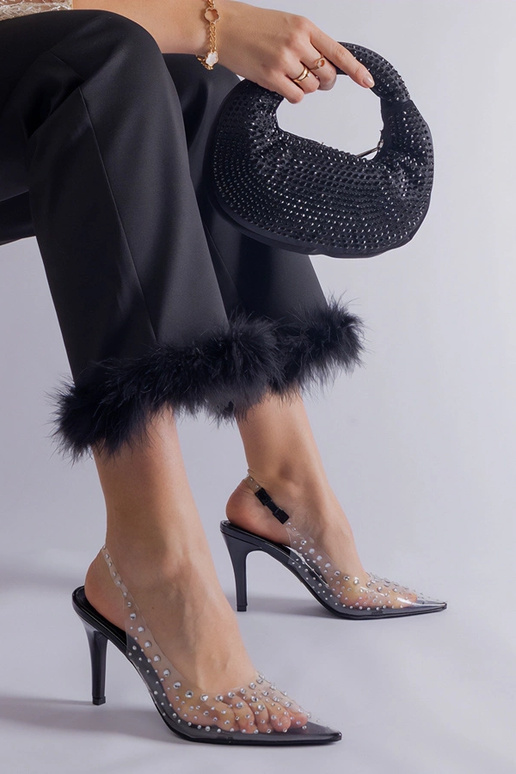 Décolleté trasparenti con tallone...