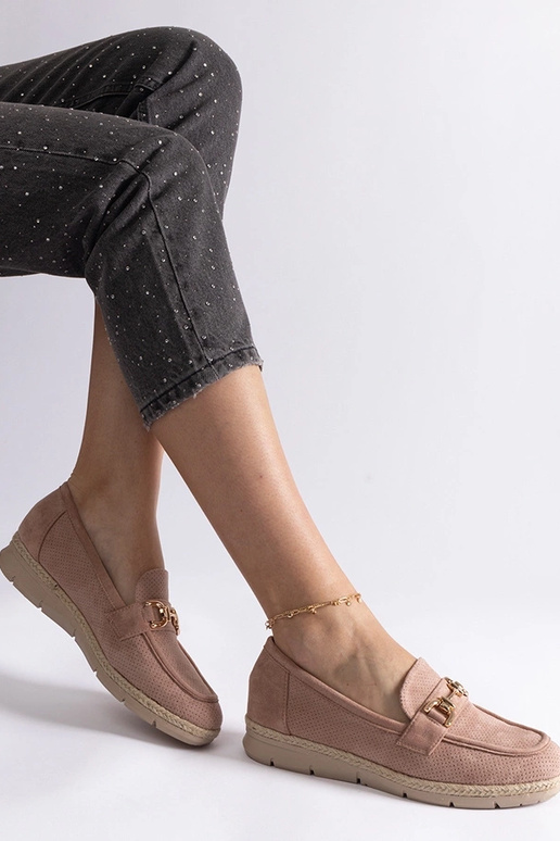 Ballet shoes femminili color crema in...