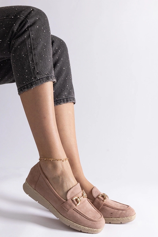 Ballet shoes femminili color crema in...