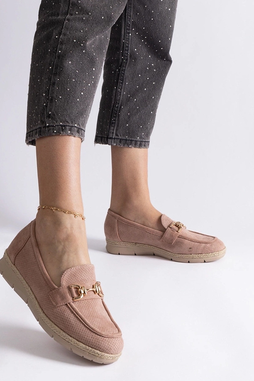 Ballet shoes femminili color crema in...