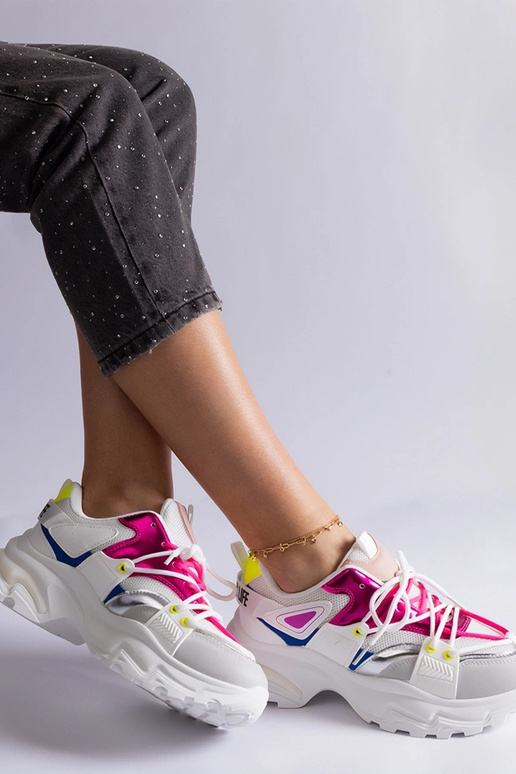 Sneakers sportive Sulamita bianche e...