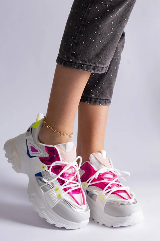 Sneakers sportive Sulamita bianche e...