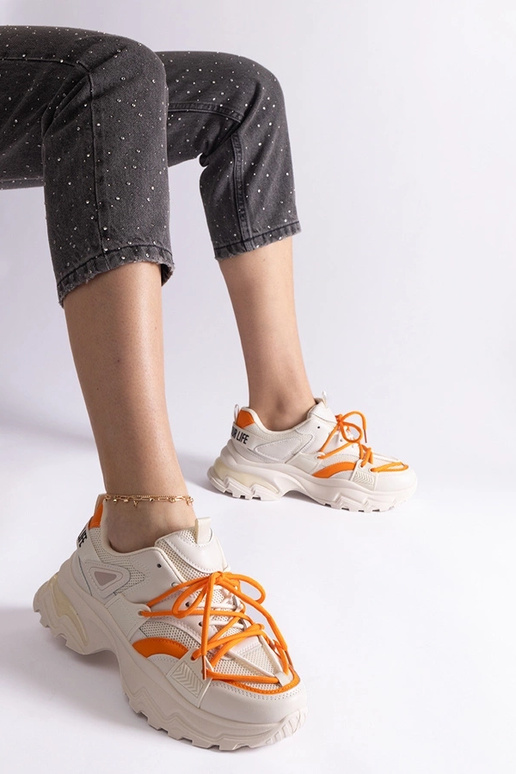 Sneakers sportive beige Sulamita