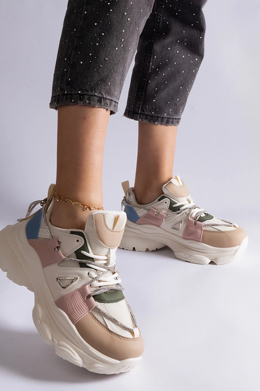 Sneakers sportive da donna multicolor...