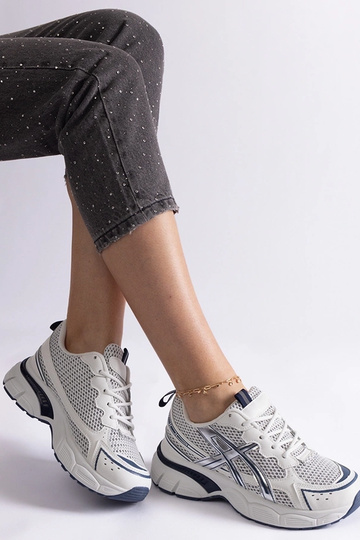 Sneakers sportive da donna Ondina blu 2
