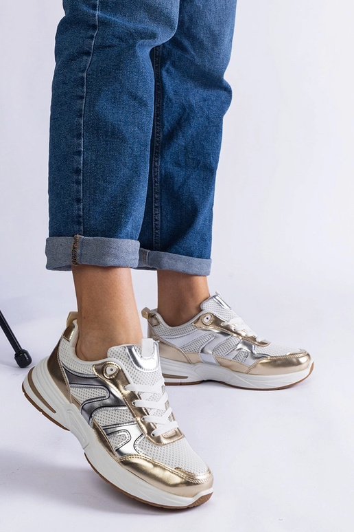 Sneakers sportive in tessuto con...