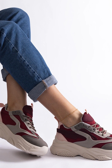 Sneakers da donna bordeaux... 2