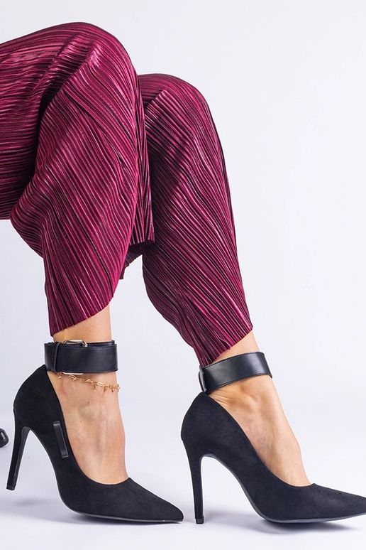 Décolleté nere con tacco alto in...