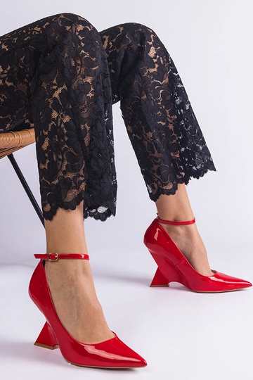 Czółenka rosse in vernice... 2