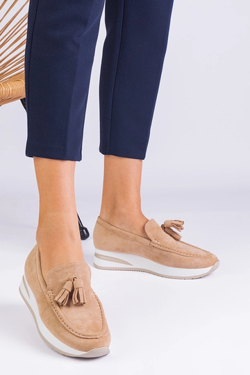 Mocassini da donna beige... 2
