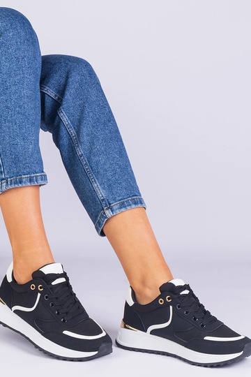 Sneakers da donna nere con...