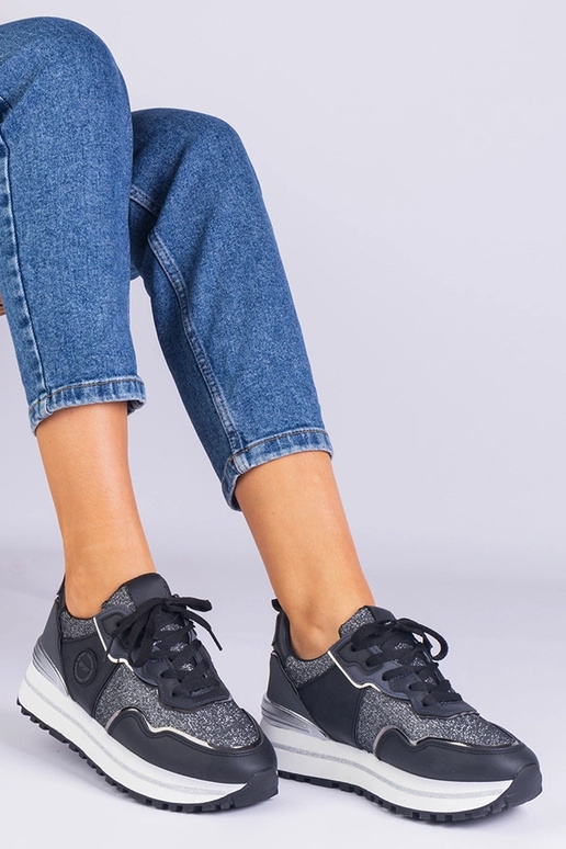 Sneakers nere da donna decorate con...