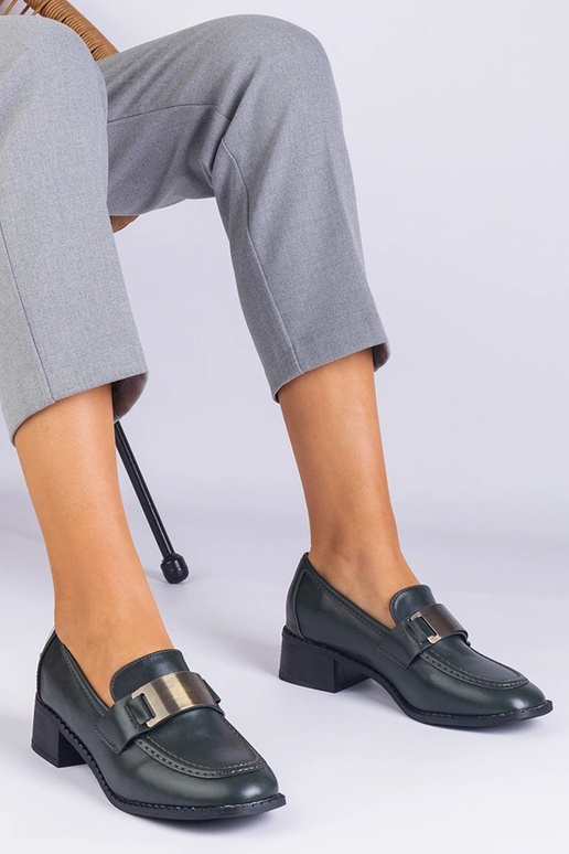 Scarpe da donna con tacco alto verdi...