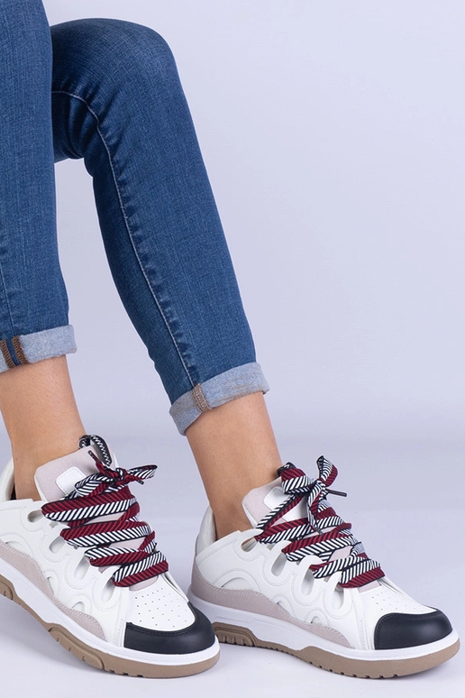 Sneakers da donna bianche con...