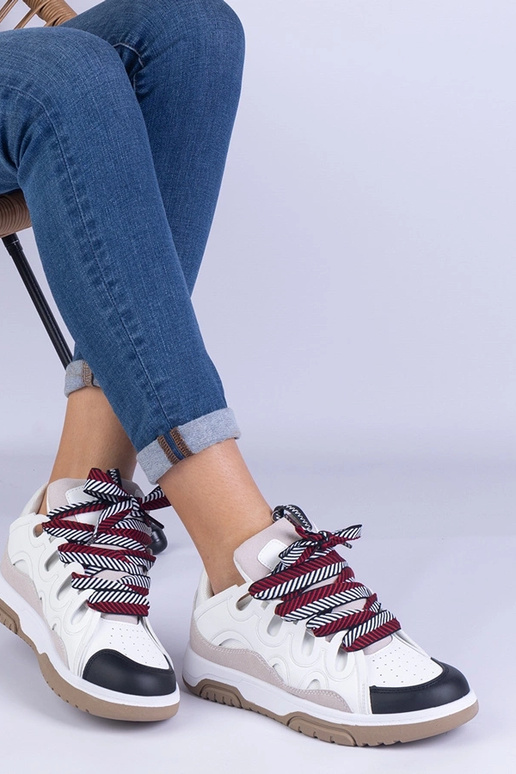 Sneakers da donna bianche con...