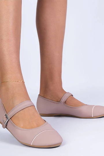 Ballerine rosa con finitura...