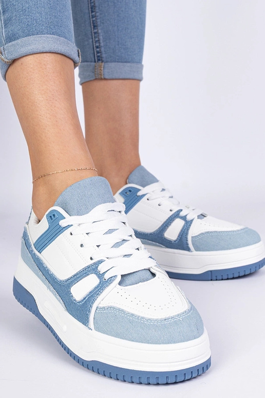 Sneakers sportive blu da donna Pretta