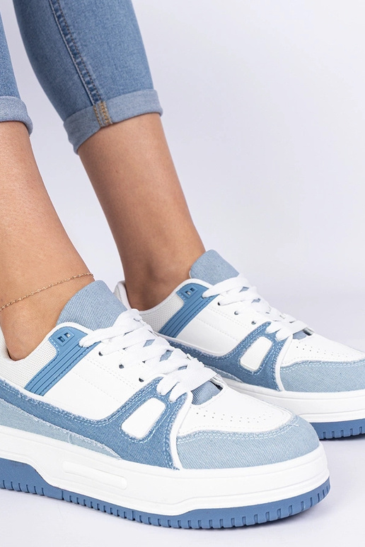 Sneakers sportive blu da donna Pretta