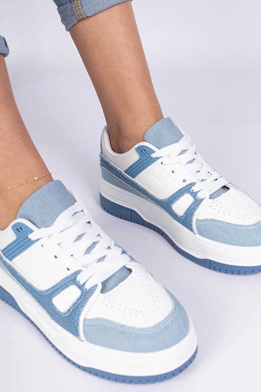 Sneakers sportive blu da donna Pretta