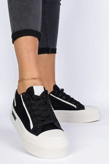 Trampoli neri da donna in...