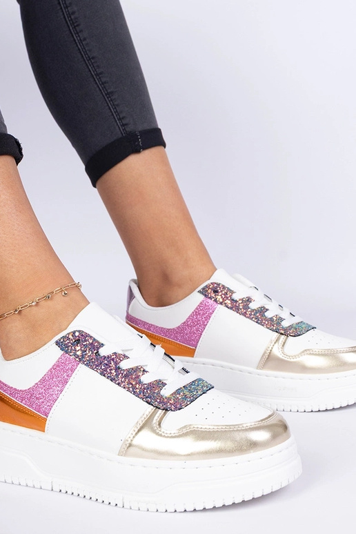 Sneakers multicolori da donna con...