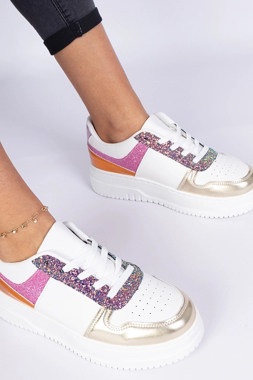 Sneakers multicolori da donna con...