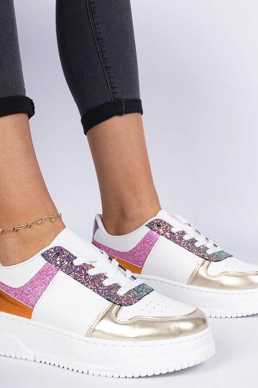 Sneakers multicolori da donna con...