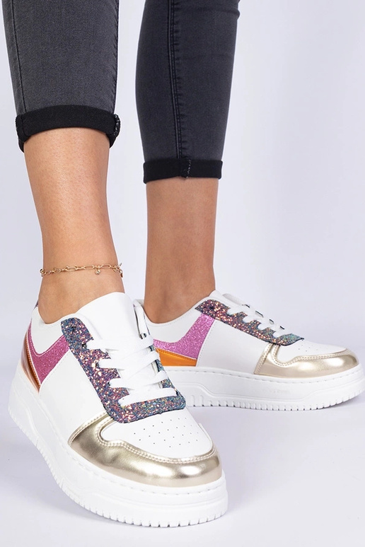 Sneakers multicolori da donna con...