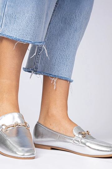 Mokasini argentati con...