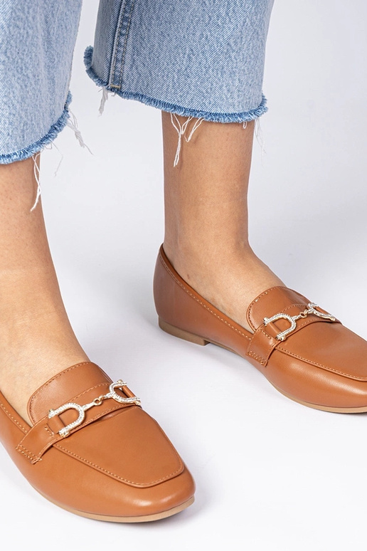 Mokasini eleganti marroni con...