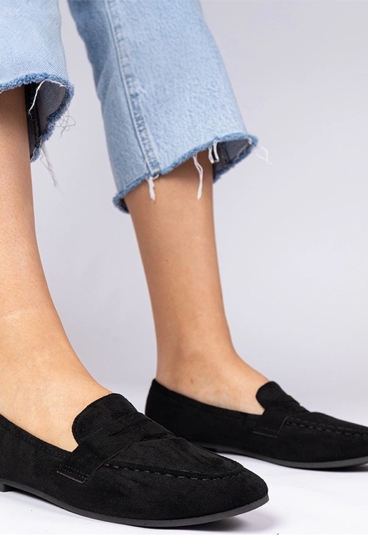 Mokasini eleganti neri Palmarina